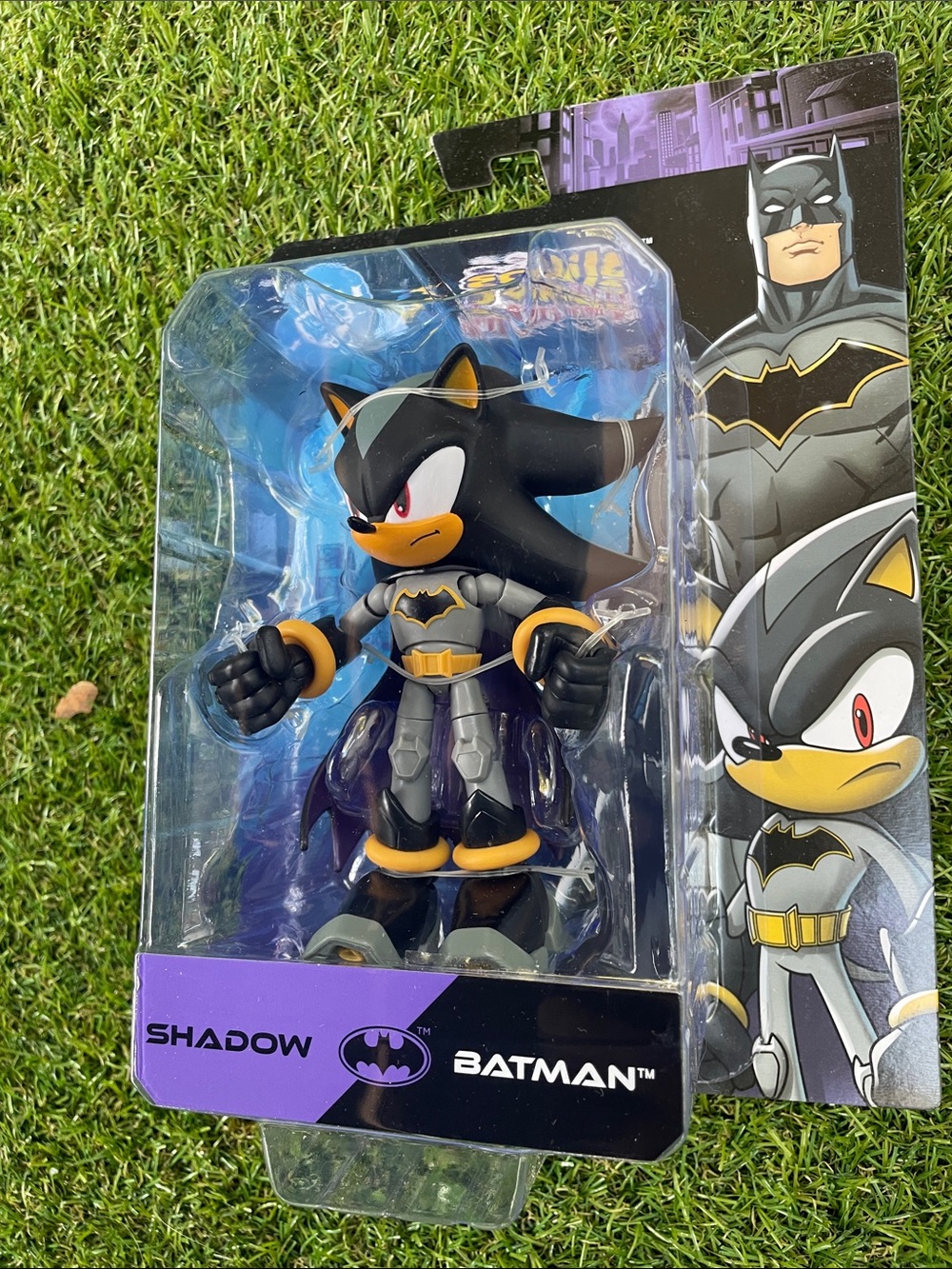 Batman Shadow Action Figure - Black, Gray, Yellow